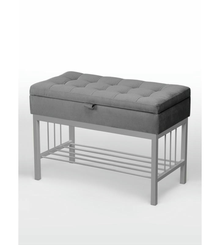 Банкетка Н-76 (серый/серый)