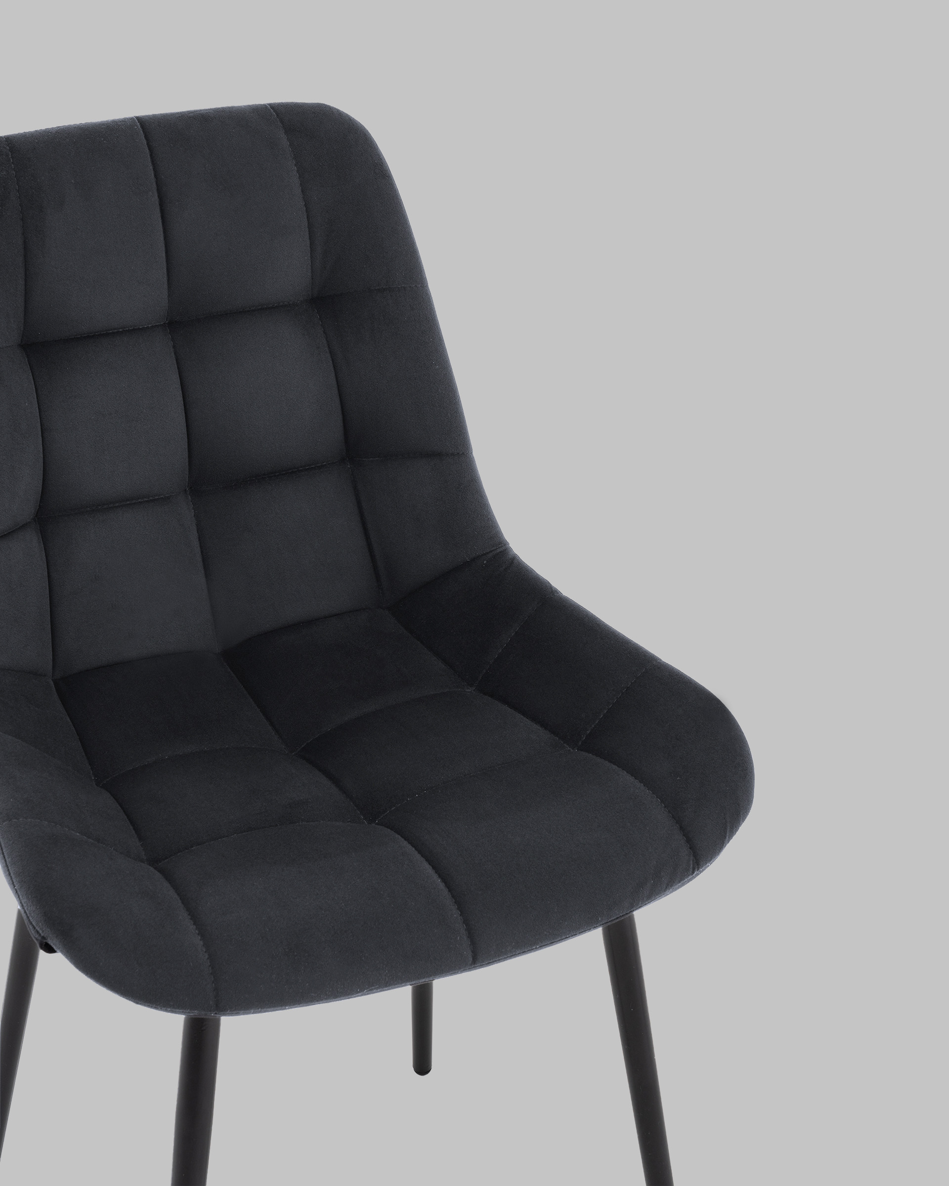 Стул Флекс N велюр черный