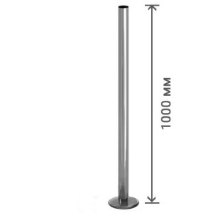 SW.050.100-1.NB \ Столбик без отверстий для муфт (кругл. осн.)