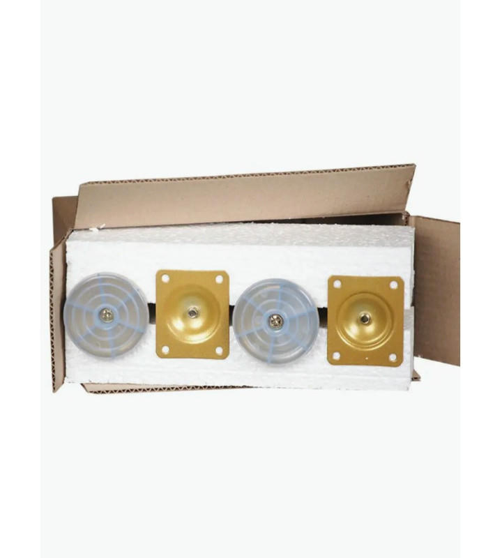 Ножки для мебели 100х50 мм (4 шт) золото