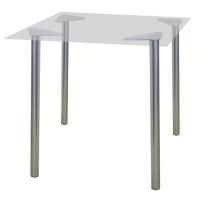 Рама стола для столовых, кафе, дома "Альфа", универсальная, цвет серебристый