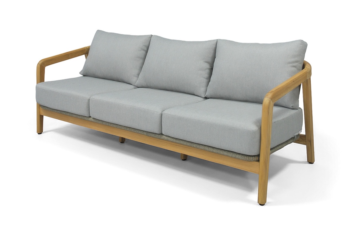 "Лейпциг" диван трехместный из тика