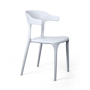 Стул Лео, первичный пластик белый