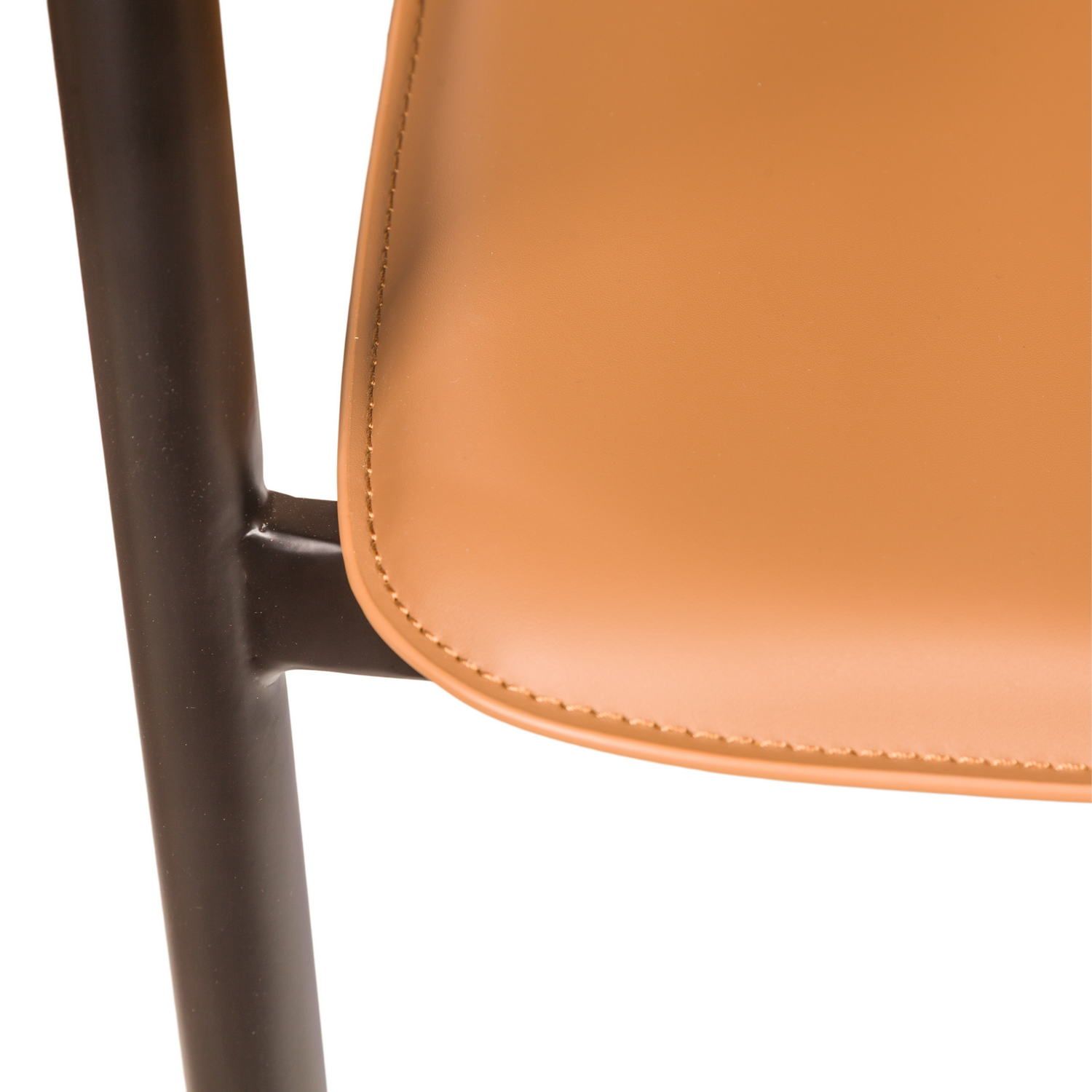 Стул с подлокотниками Сьют, коричневый