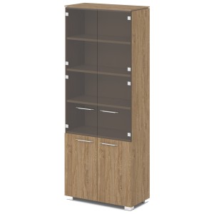 Шкаф для документов высокий широкий G-673 Грандеза - Grandeza (Великолепие)