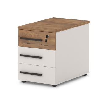 Тумба опорная T-240 Лавана - Lavana цвет Таксония медовая и Бежевый песок