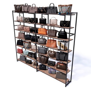 Стеллаж для обуви и аксессуаров в стиле Лофт BOTTI 2127-07-2 (без полок)