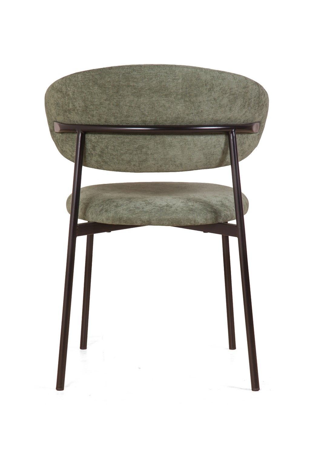 Стул Адель, шенилл Puffy green