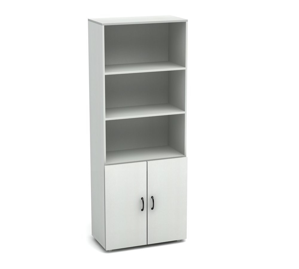 К1 Канц Шкаф 3-открытые полки (700х350х1830) (ШК31+ДК32х2)