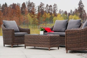 "Кон Панна" лаунж-зона из искусственного ротанга