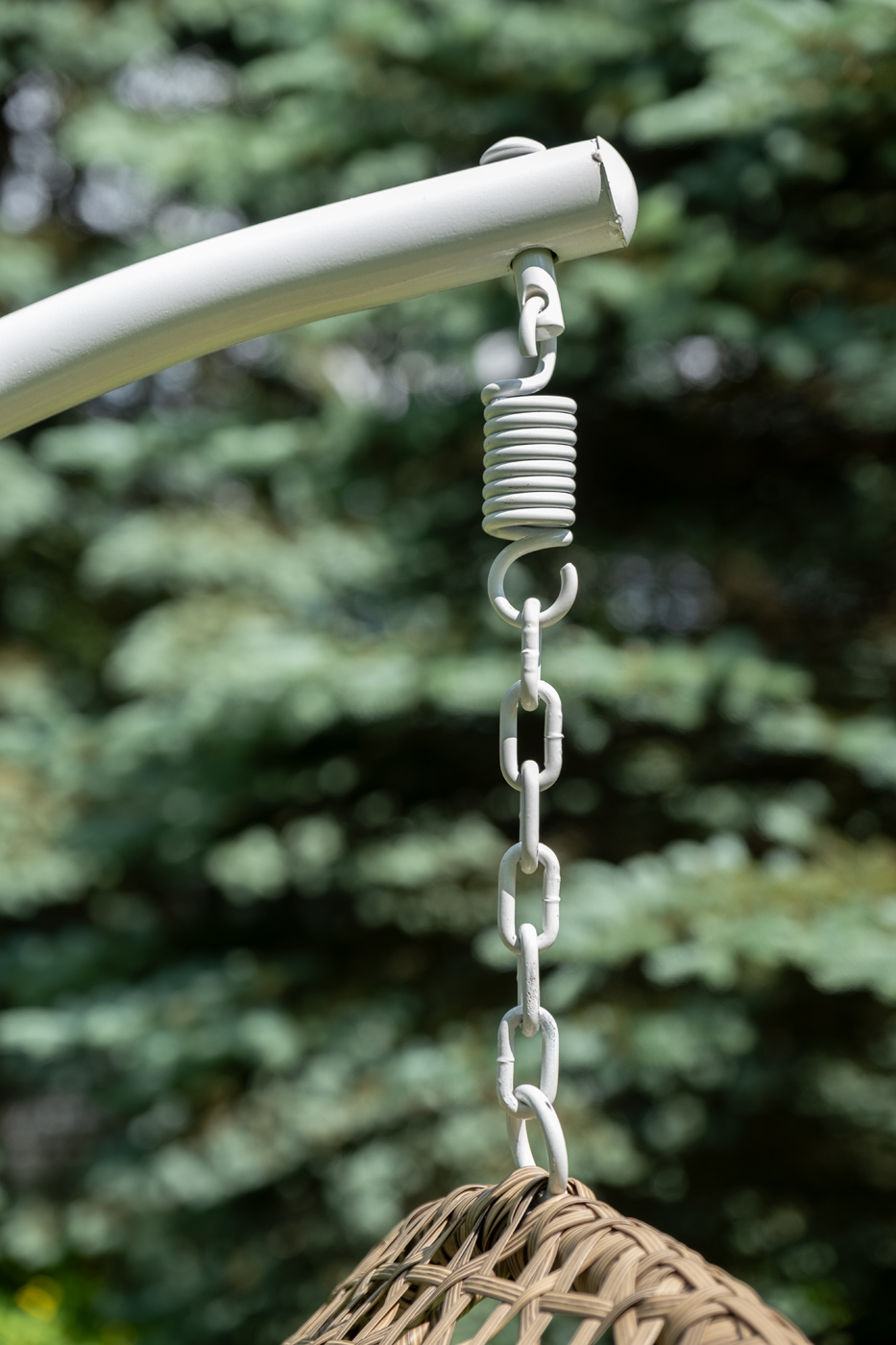 "Флоренция" подвесное кресло-кокон из искусственного ротанга