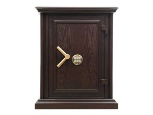 Огневзломостойкий сейф в дереве VALBERG Гарант Евро 67 Т Д EL (дуб)