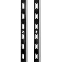 A009-1.2  Стойка перфорированная (30х17 мм), L=2400мм, толщ. 1,2 мм, хром