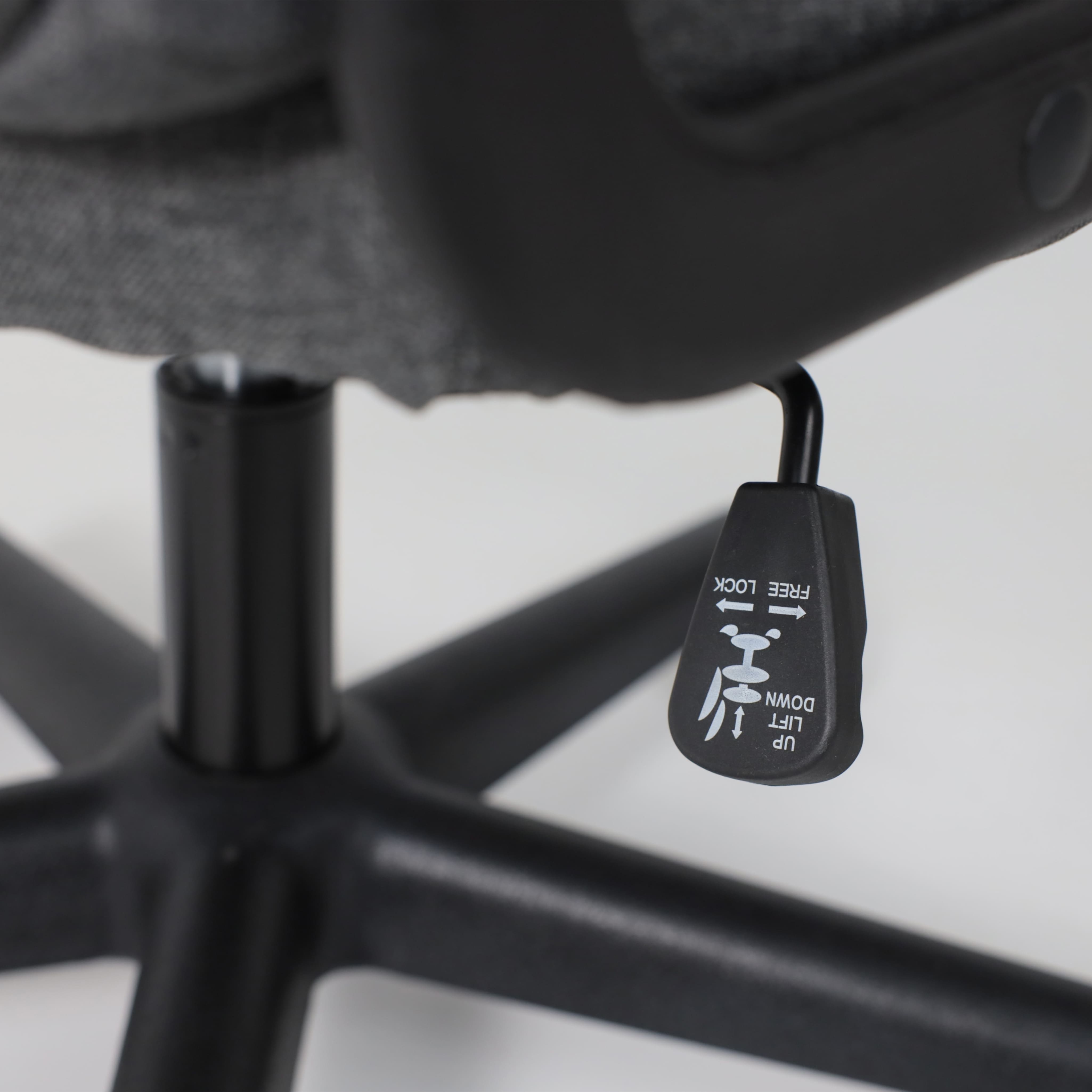 Кресло поворотное Polo, серый, ткань