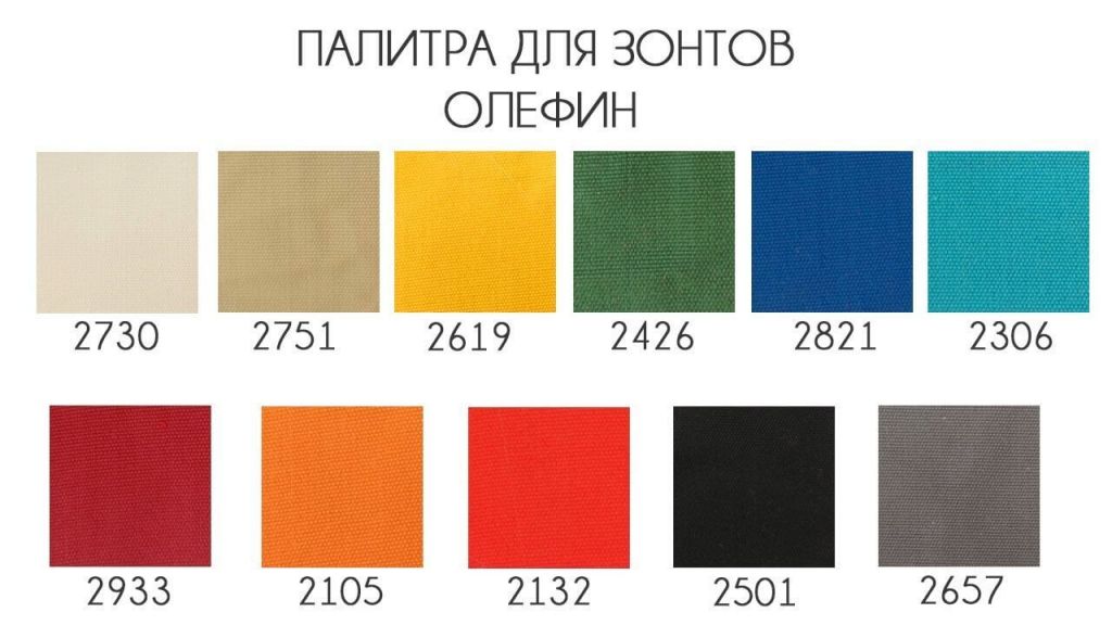 Зонт пляжный профессиональный Ø2.25 м Kiwi Clips бежевый