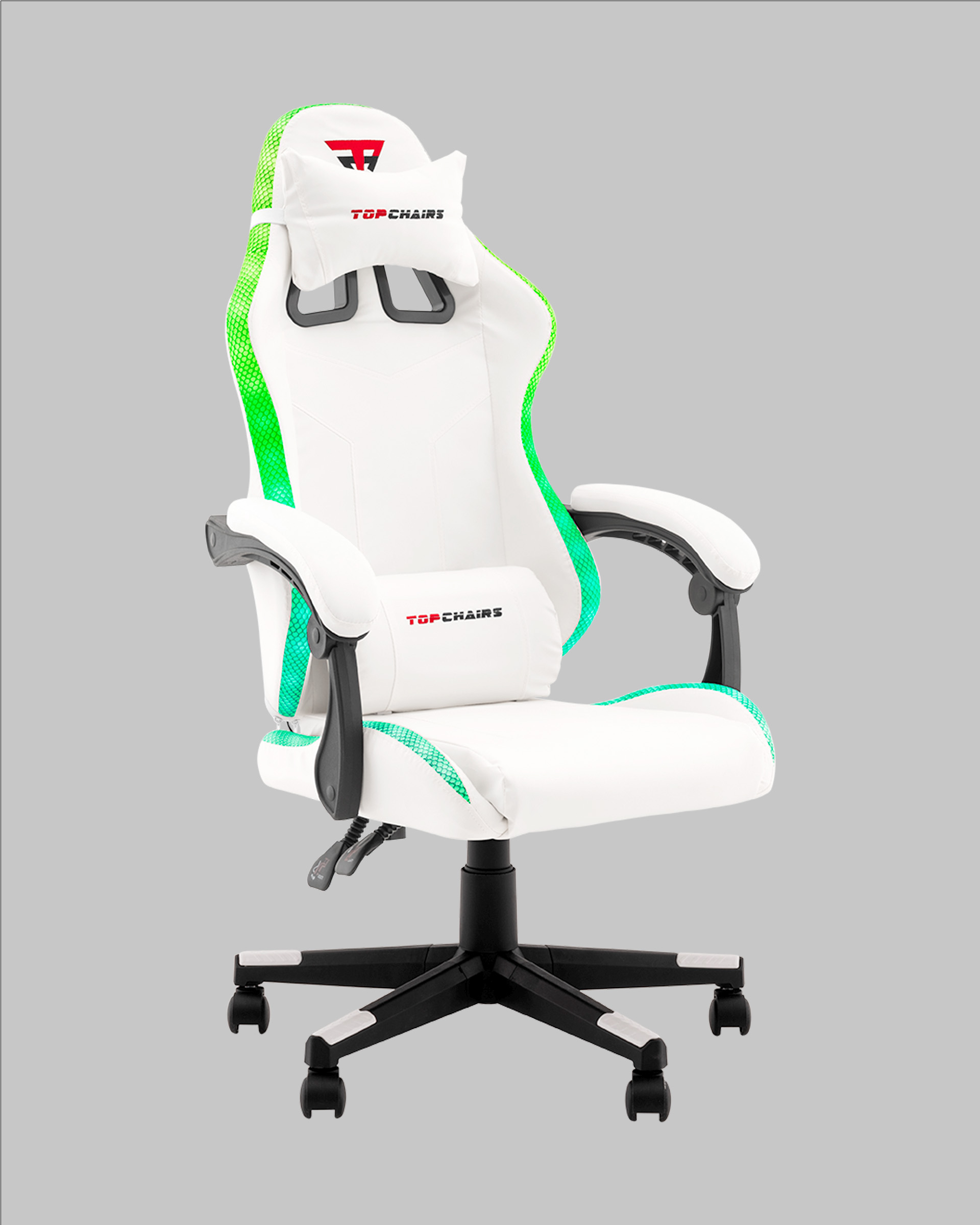 Кресло спортивное TopChairs Druid белый