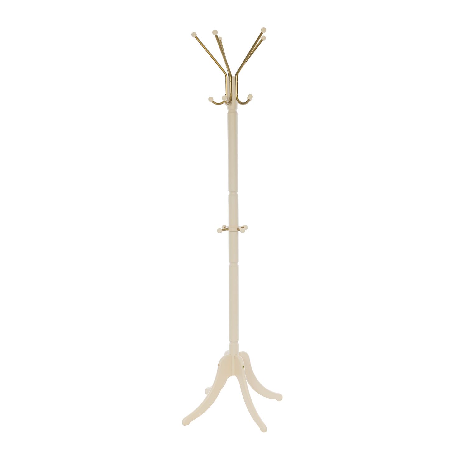 Вешалка напольная Leset Галант-3 цвет Слоновая кость