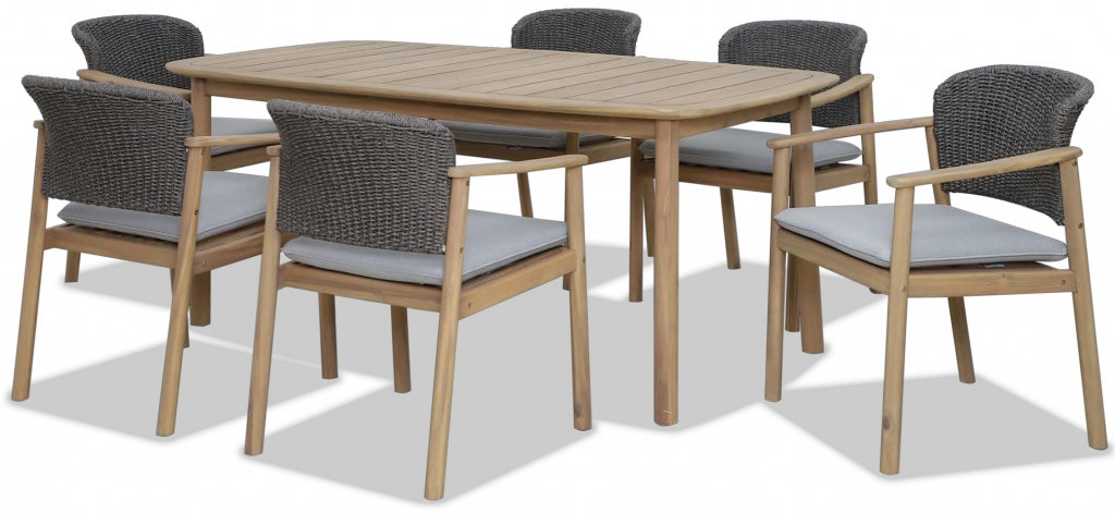 Стол деревянный обеденный Freeport 180 песочный