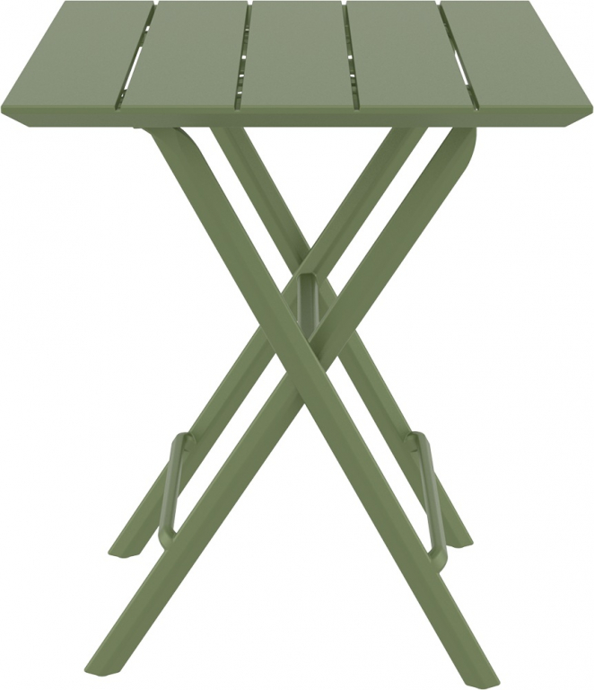 Стол пластиковый складной Helen Folding Table 60 оливковый