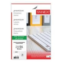 Этикетка самоклеящаяся D = 40 мм, 24 этикетки, белая, 70 г/м2, 50 л., TANEX, 114551, TW-2140
