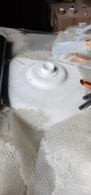 База утяжелительная пластиковая 50 кг Concrete Base белый