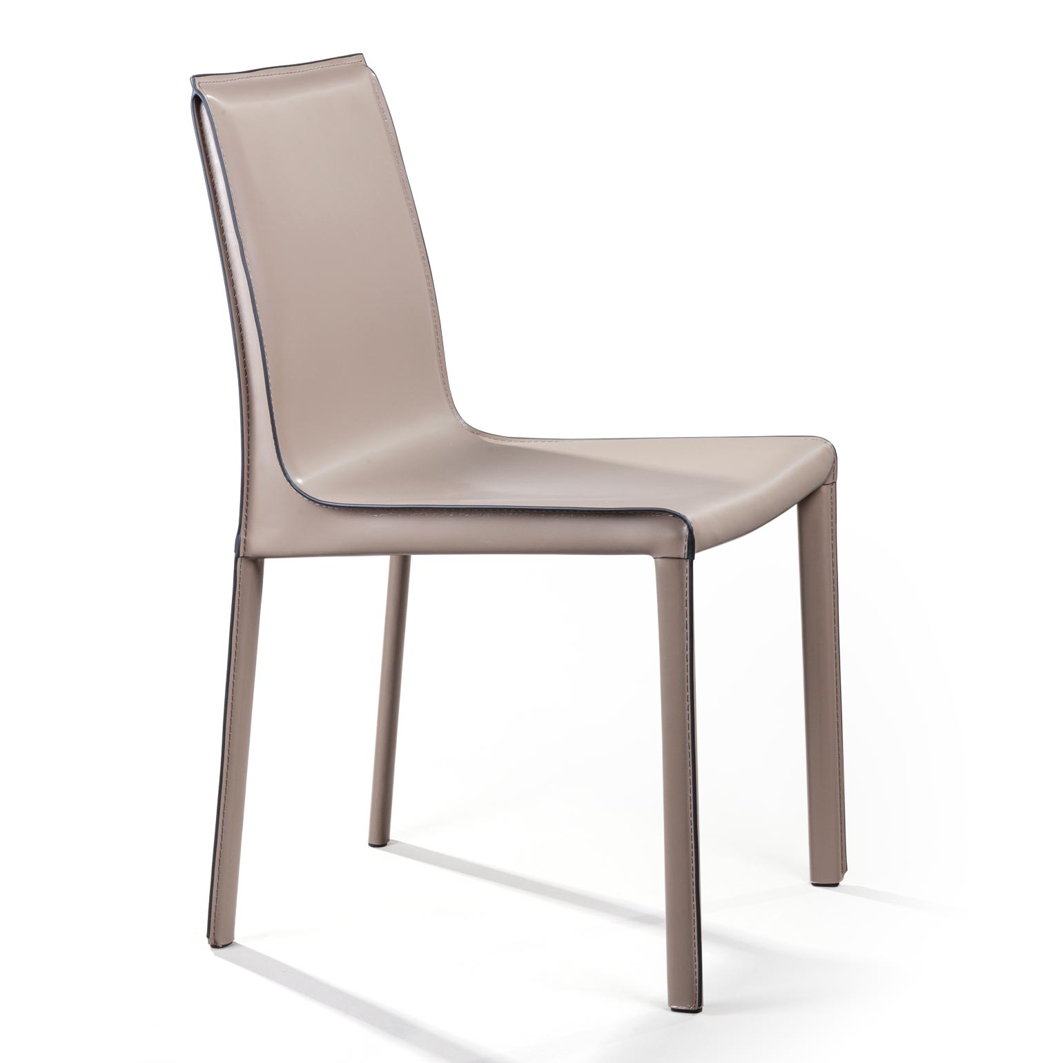 Стул Барри, кожа капучино