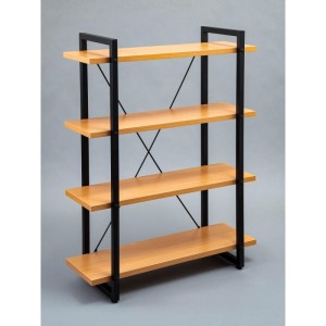 Мс-25 Стеллаж металлический в стиле "Лофт" (бук)