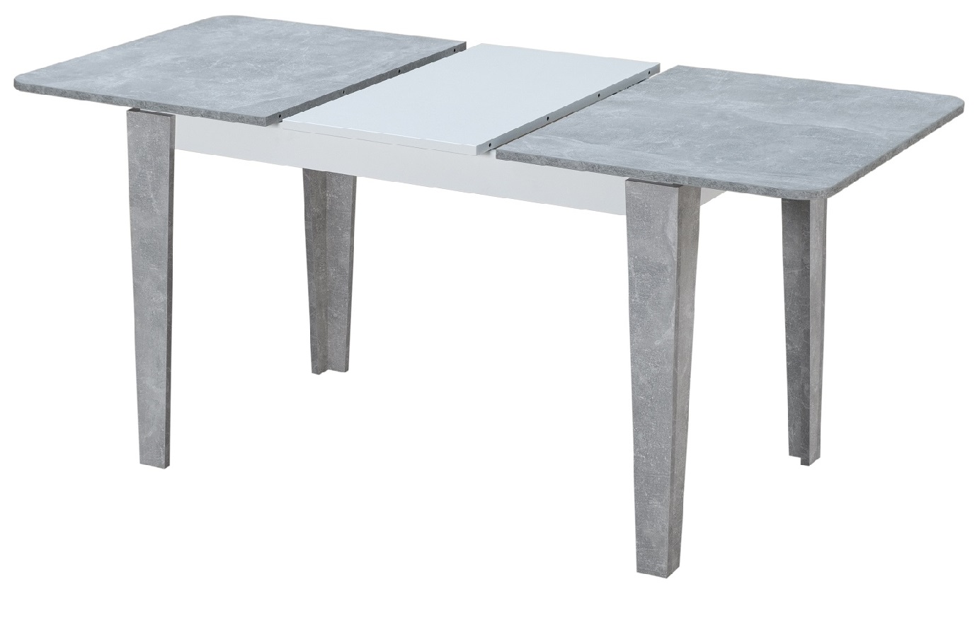 Стол ЭДВИН (EDWIN) Бетон-Белый/ Бетон