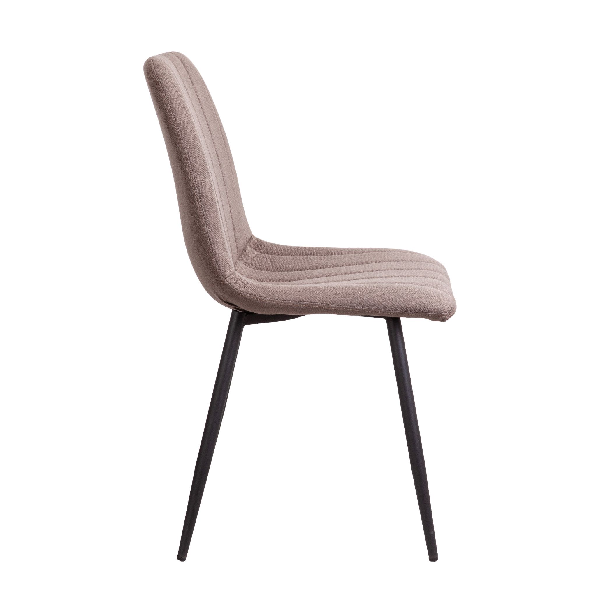 Стул Solar, коричневый, ткань