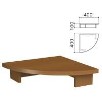 Подставка под монитор "Канц", 400х400х100 мм, цвет орех пирамидальный, МК01.9