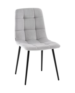 Стул Одди NEW велюр светло-серый