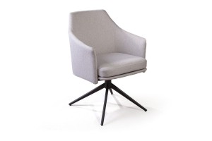 Стул с кручением Бен, светло-серый