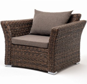 "Капучино" кресло из искусственного ротанга (гиацинт)