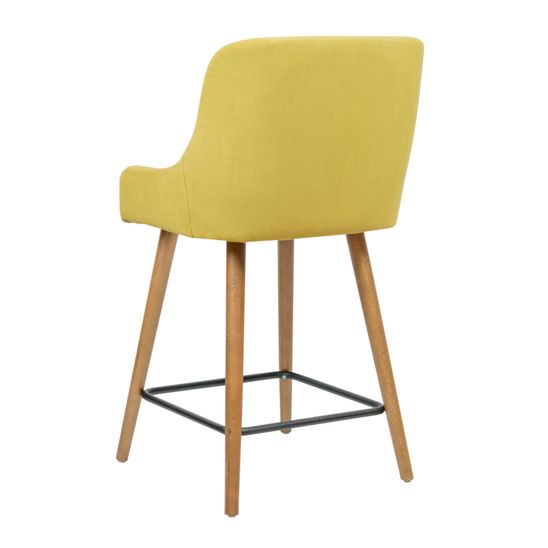 Стул полубарный Mint, велюр Teddy 011