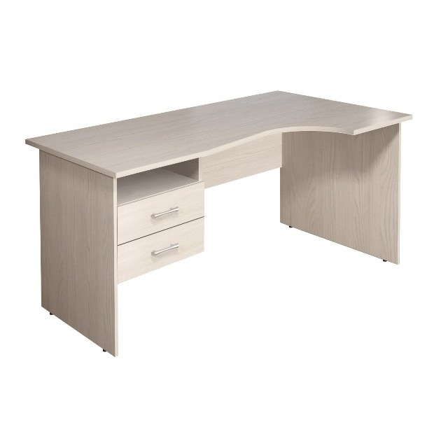 Стол с тумбой Монолит эргономичный КМ75