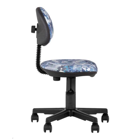 Кресло компьютерное детское Умка, абстракция синий