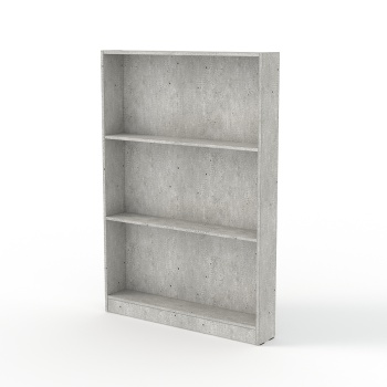 Стеллаж №1300-150мм, Метрополитан Грей