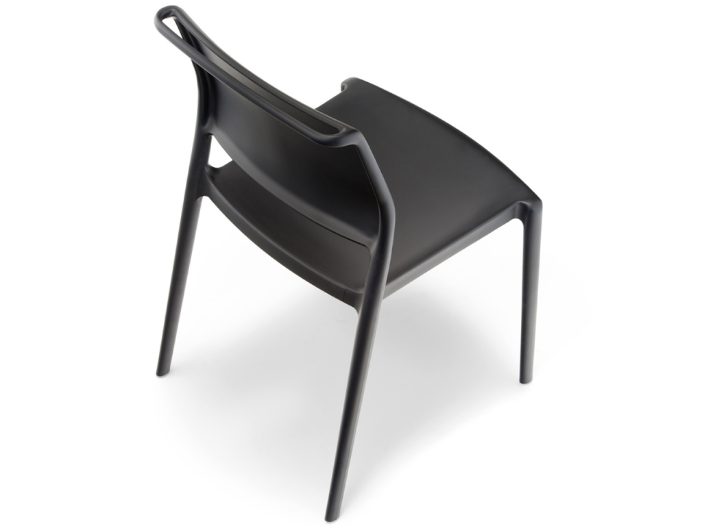 Стул пластиковый Ara черный