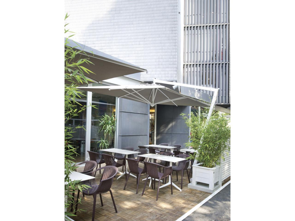 Кресло пластиковое Tatami кофе