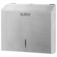 Диспенсер для полотенец LAIMA PROFESSIONAL INOX, (Система H3), V (ZZ), нержавеющая сталь, матовый, 605696