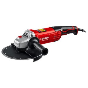 Машина шлифовальная угловая 2200 Вт, 6600 об/мин, диск 230 мм, ЗУБР Мастер УШМ-230-2205 П