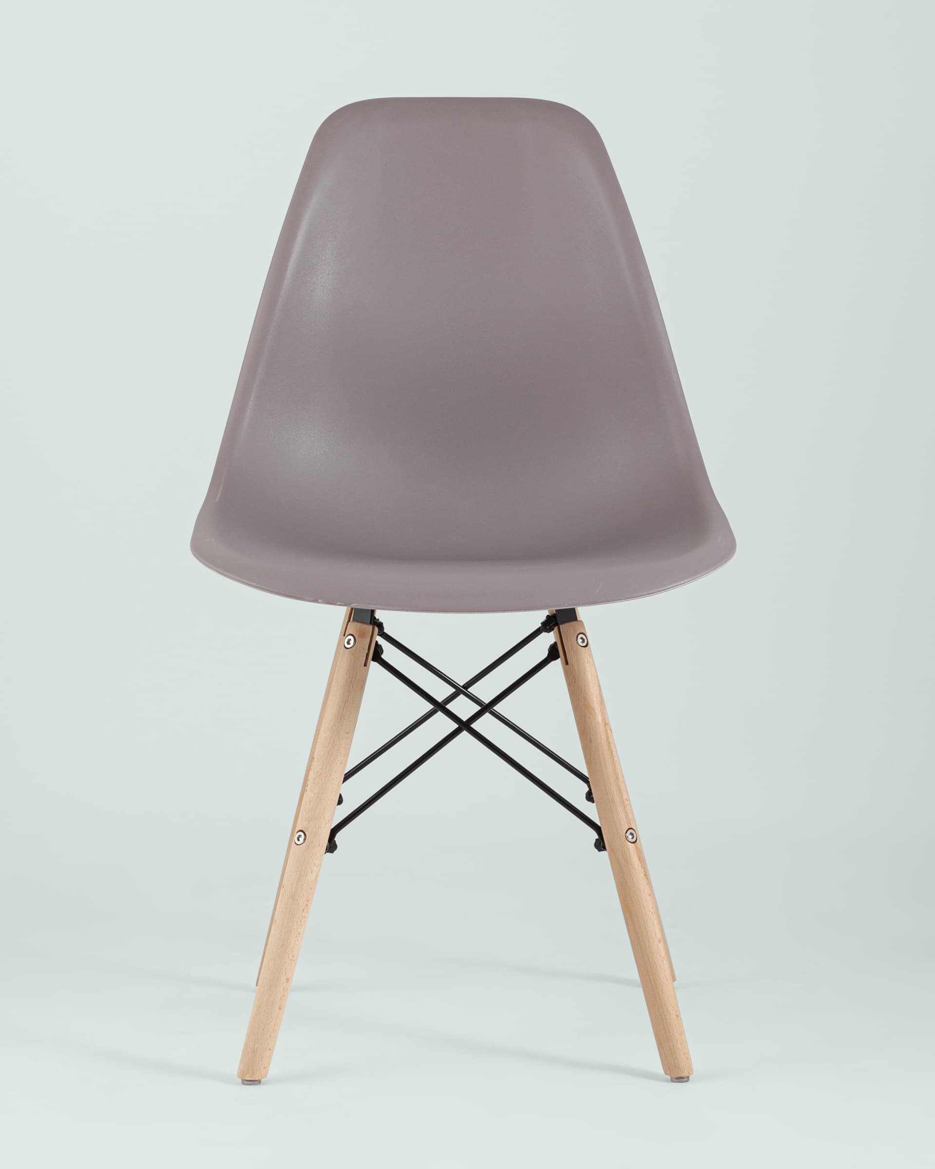 Стул Eames Style DSW темно-серый x4 (разборный каркас)