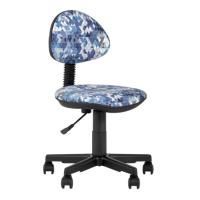 Кресло компьютерное детское Умка, абстракция синий