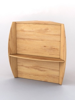 Прилавок "СЭНДИ" №5 угловой, Дуб Золотистый U1148