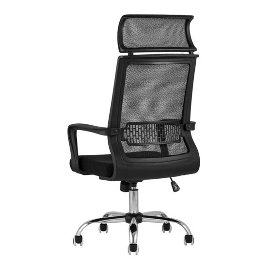 Кресло офисное TopChairs Style, черное