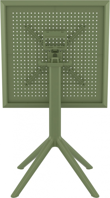 Стол пластиковый складной Sky Folding Table 60 оливковый