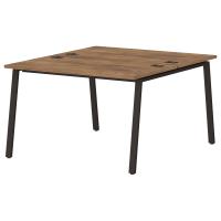 Стол-тандем на металлокаркасе 1200x1432x750