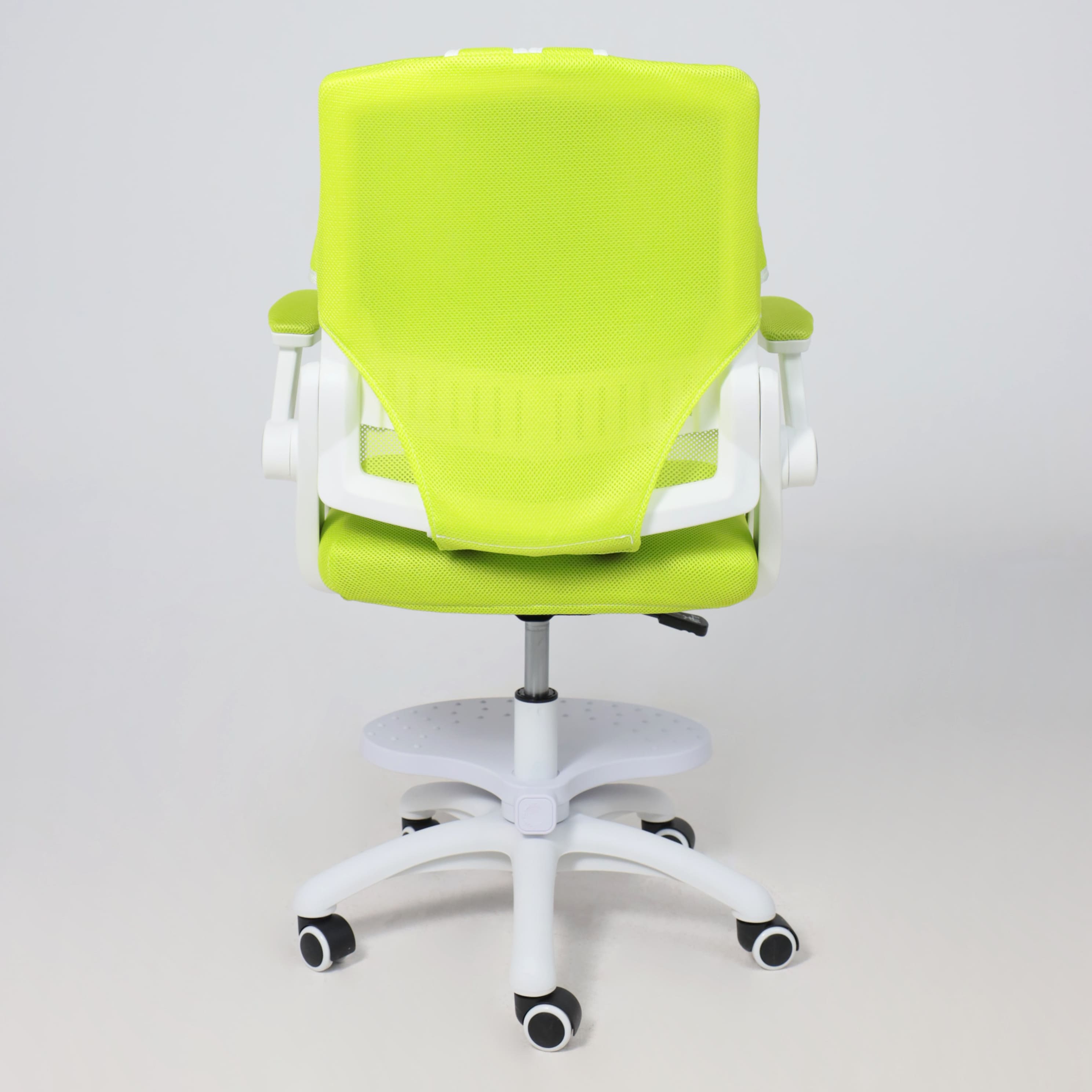 Кресло поворотное Moon, салатовый, сетка