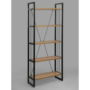 Мс-2 Стеллаж металлический в стиле "Лофт" (бук)