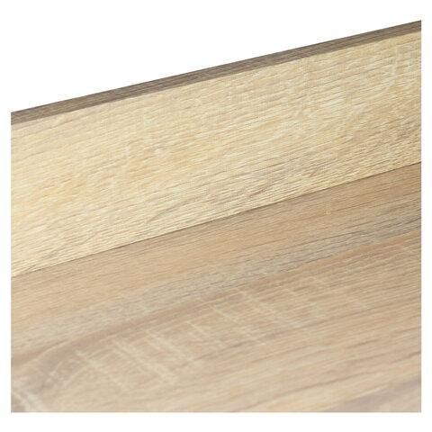 Стеллаж на металлокаркасе BRABIX "LOFT SH-003", 600х350х1500 мм, 5 полок, цвет дуб натуральный, 641236